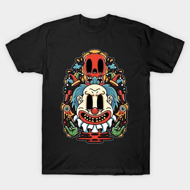 The Clown T-Shirt by yellowline